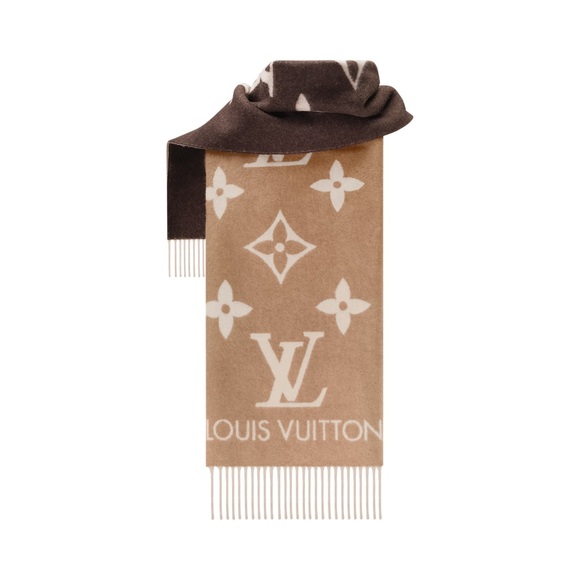 Louis Vuitton Reykjavik Gradient Scarf Beige - Picture 3 of 7